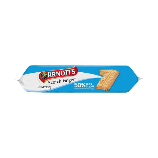 Arnott's 50% Less Sugar Scotch Finger Biscuits - 232g