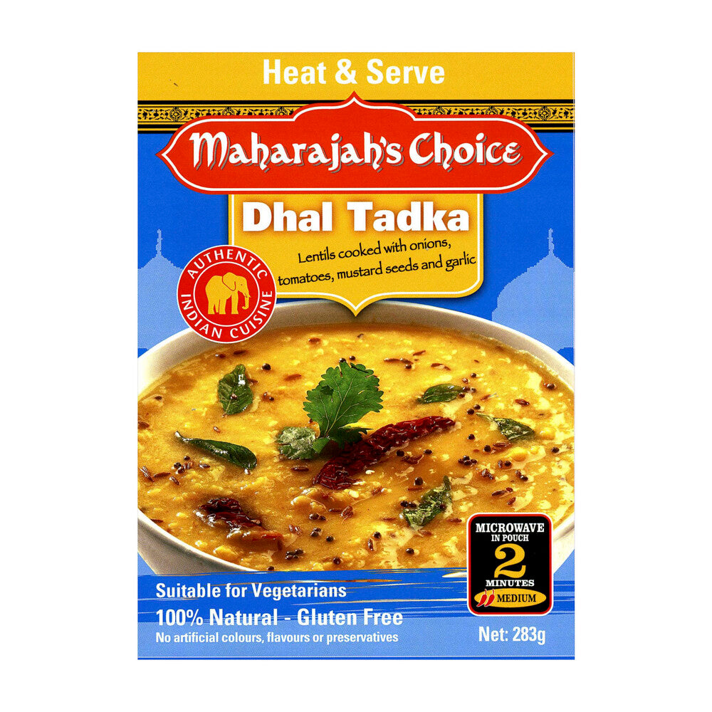 Maharajah's Choice Dhal Tadka Ready Meal - 283g