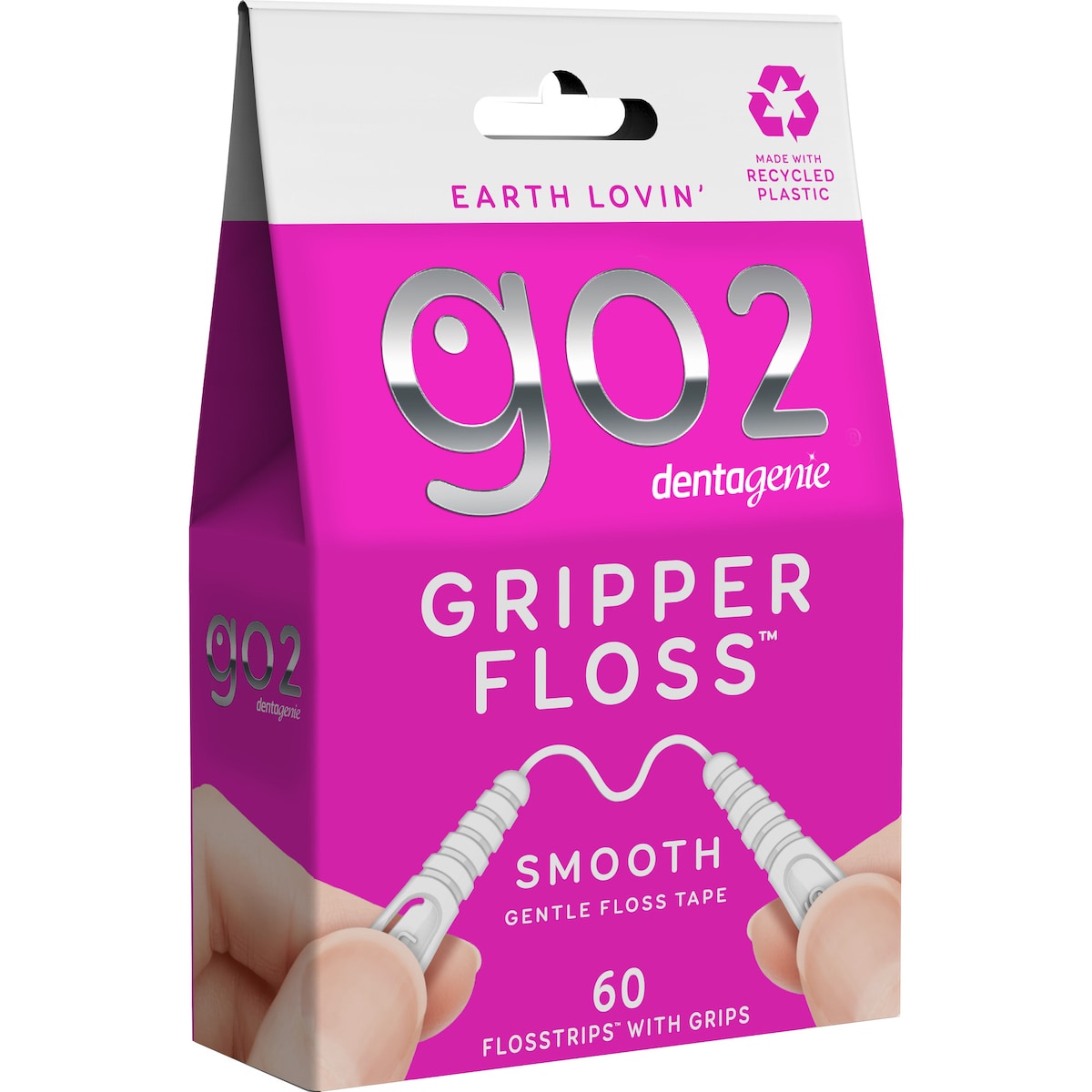 Go2 Dentagenie Gripper Floss Smooth 60 Pack
