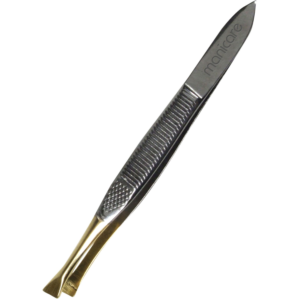 Manicare Slant Tweezer Gold Tipped Each