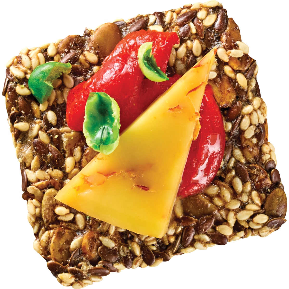 Ob Finest Pumpkin Sesame & Flax Seed Crisps 110g
