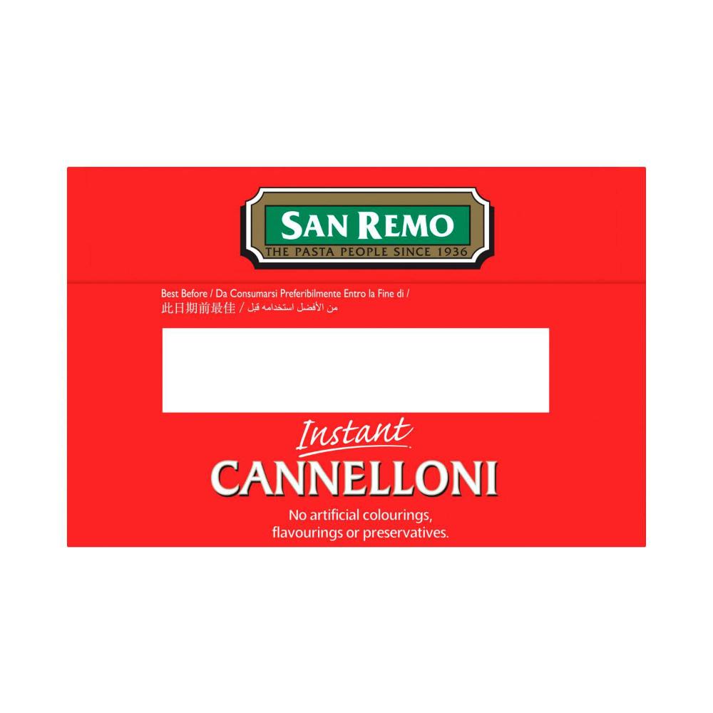 San Remo Instant Pasta Cannelloni - 250g