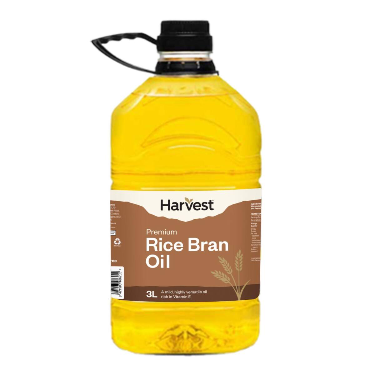 Harvest Rice Bran Oil 3l