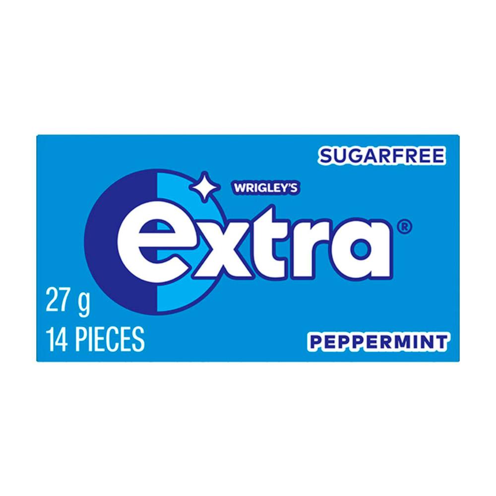 Extra Peppermint Sugar Free Chewing Gum - 27g