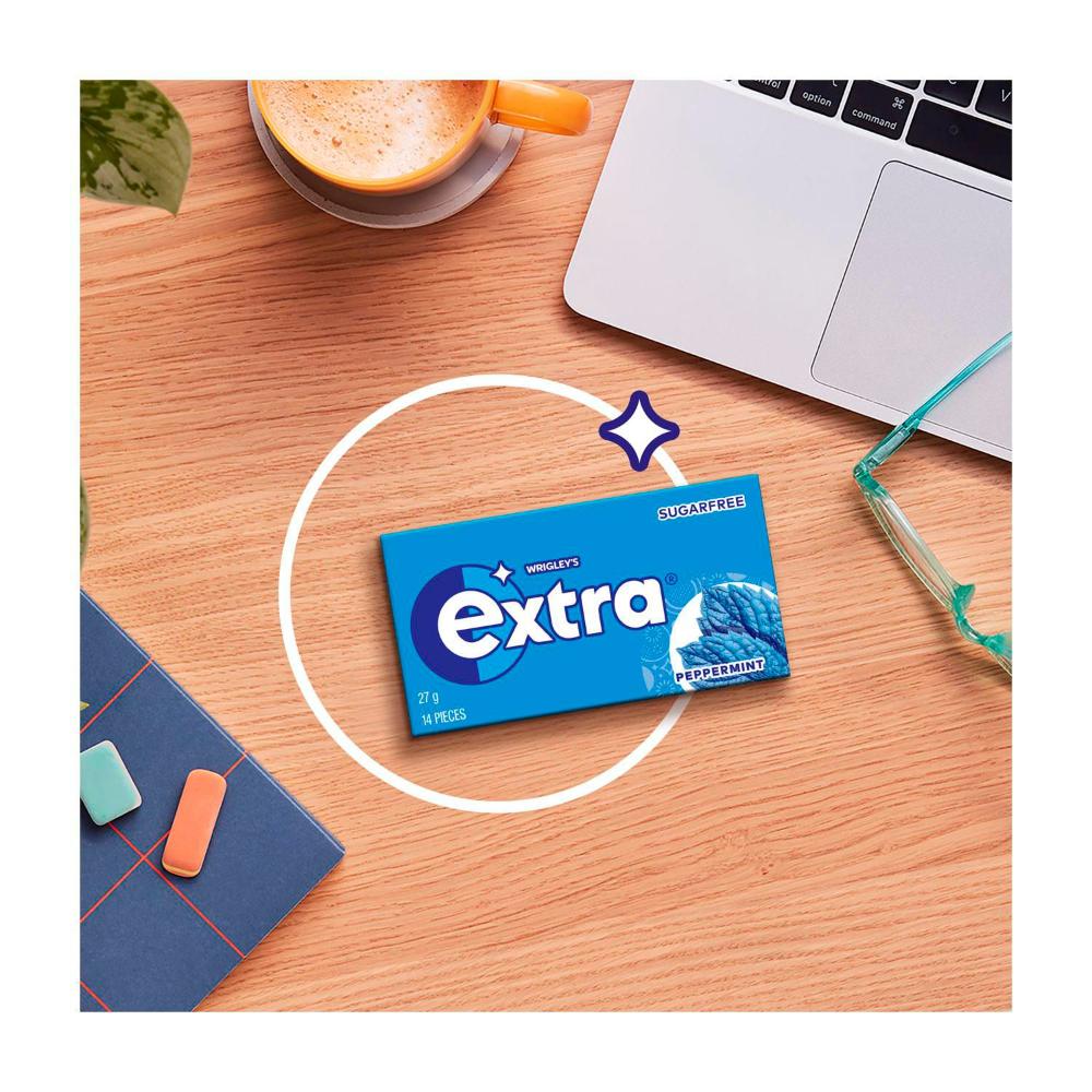 Extra Peppermint Sugar Free Chewing Gum - 27g