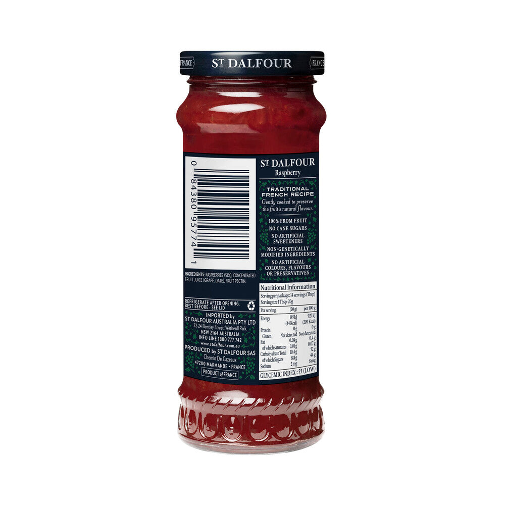 St Dalfour Red Raspberry Spread - 284g
