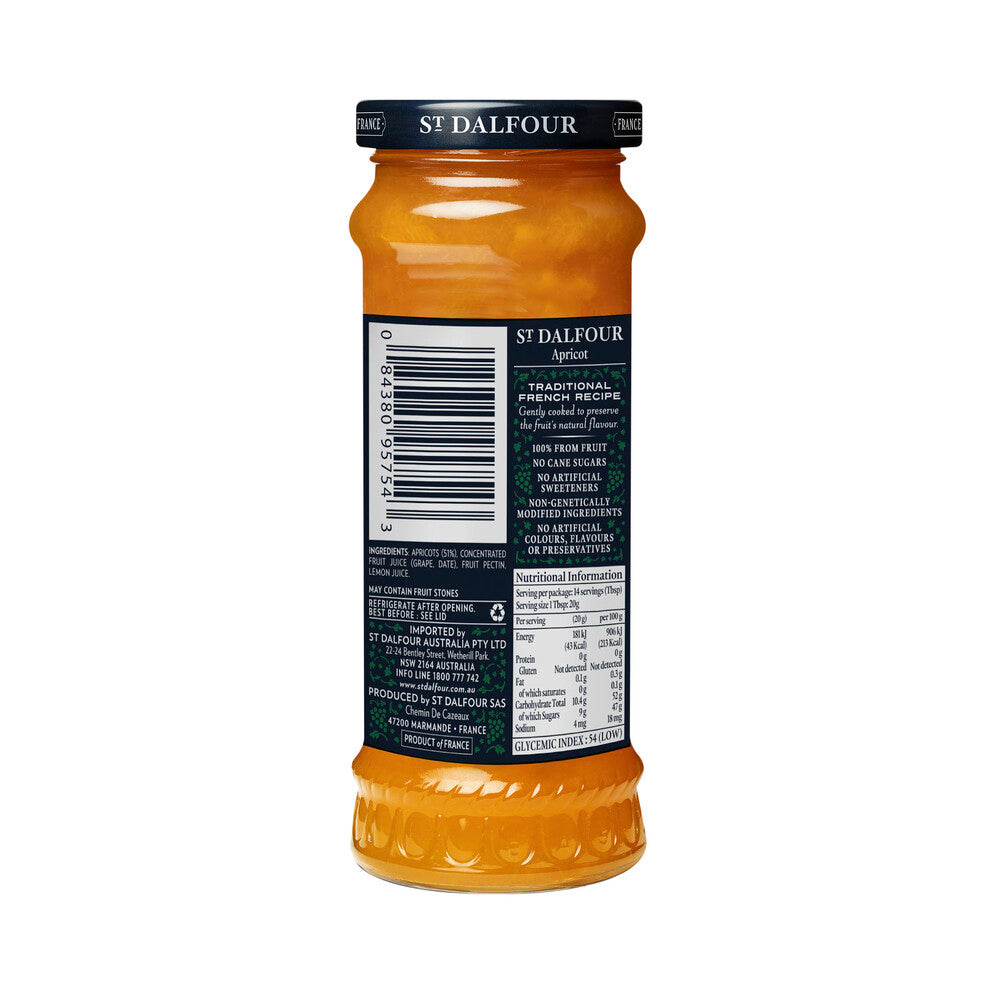 St Dalfour Thick Apricot Spread - 284g