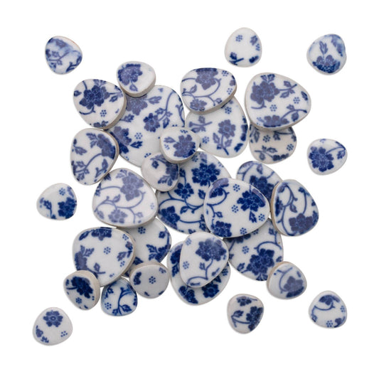 Mandala Art Duchess Ceramic Mosaic Pebbles - Mixed Size