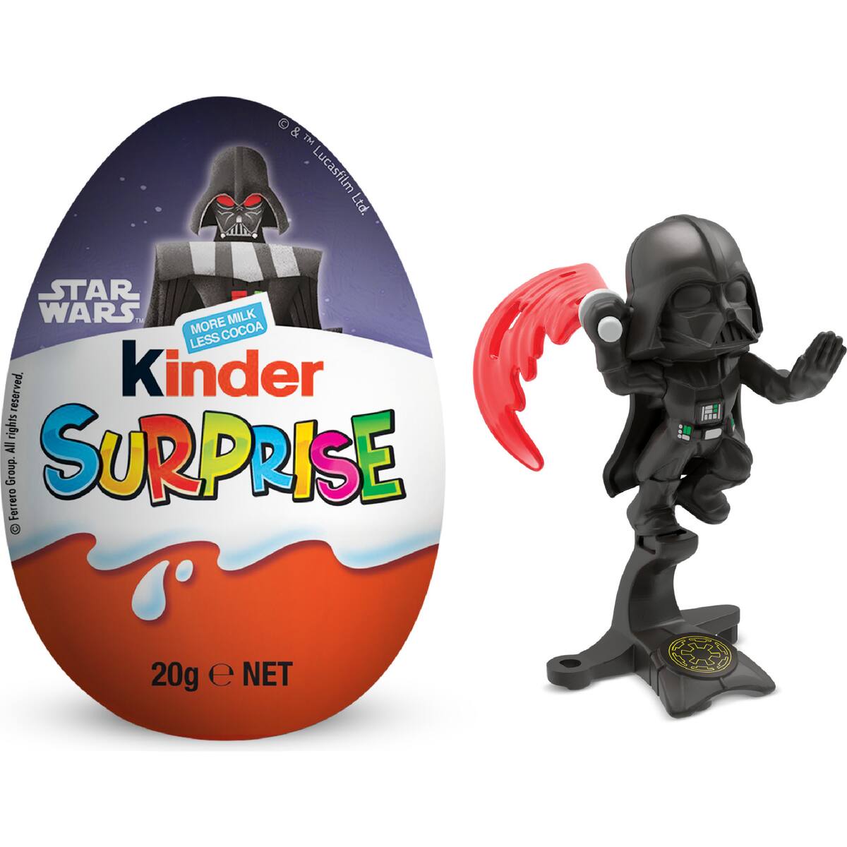 Kinder Surprise Chocolate Egg Blue 20g
