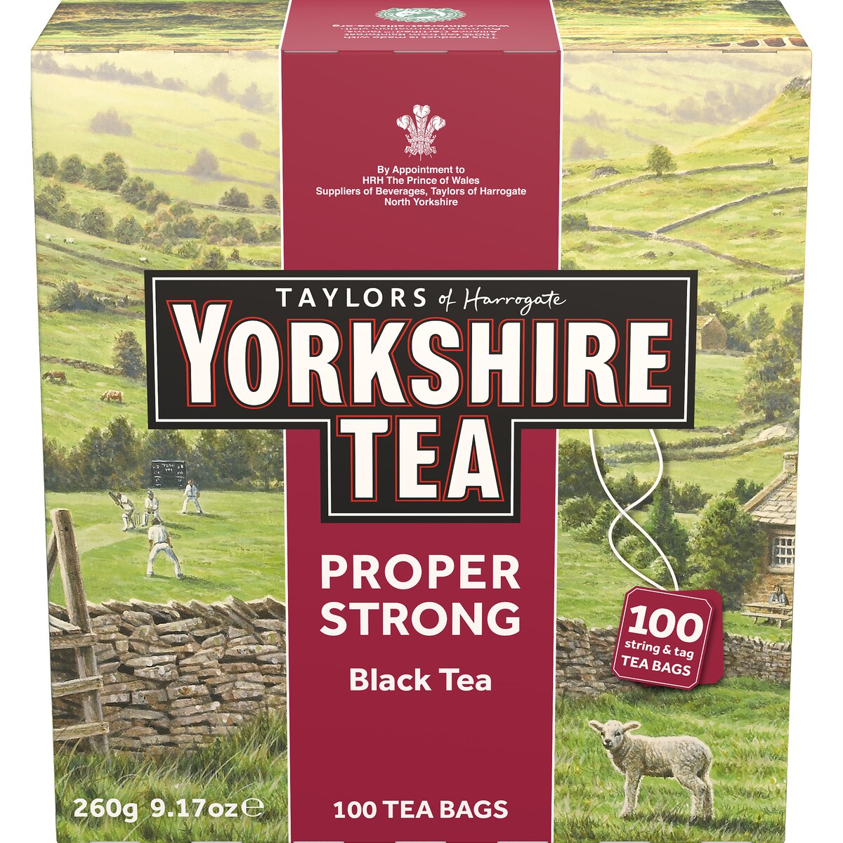 Taylors Of Harrogate Yorkshire Extra Strong Tea Bags 100 pack
