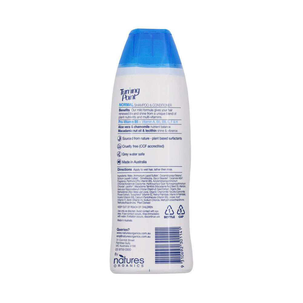 Turning Point 2 in 1 Normal Shampoo & Conditioner - 400mL