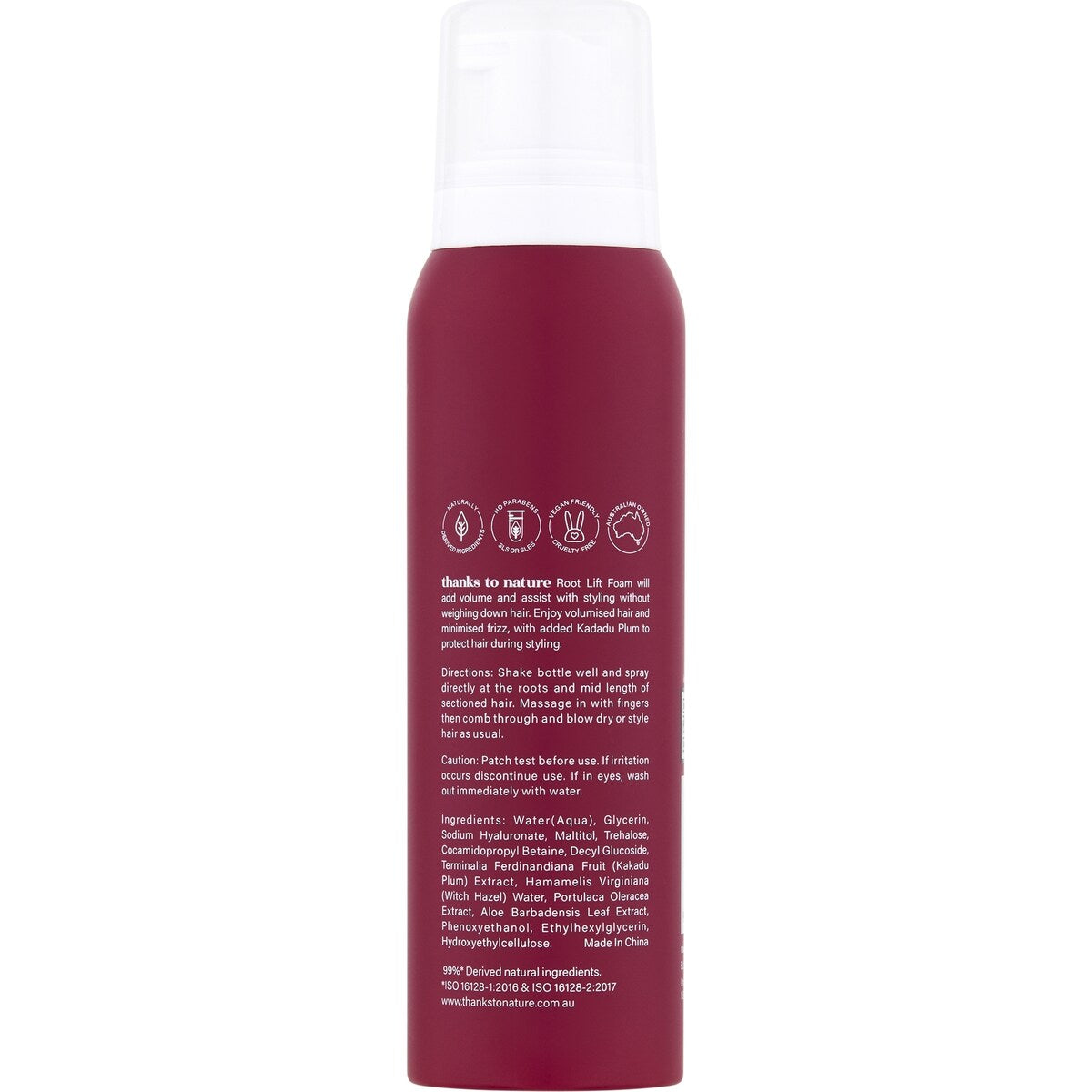 Thanks To Nature Root Lift Foam Volume With Kakadu Plum 150ml