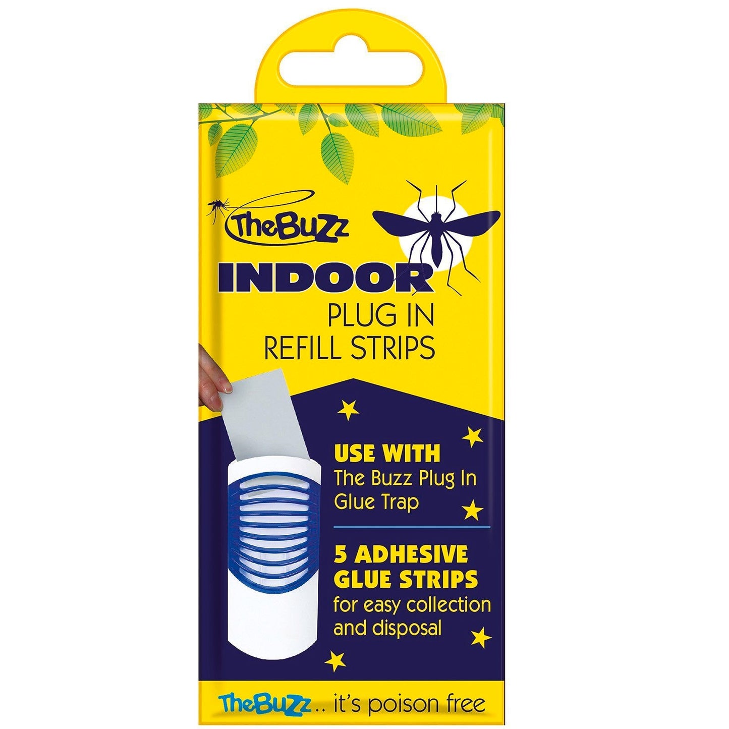 The Buzz Indoor Plug In Refill Strips - 5 Pack