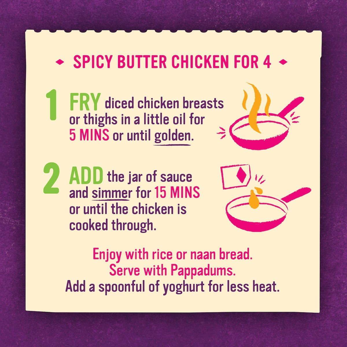 Pataks Spicy Butter Chicken Simmer Sauce 450g