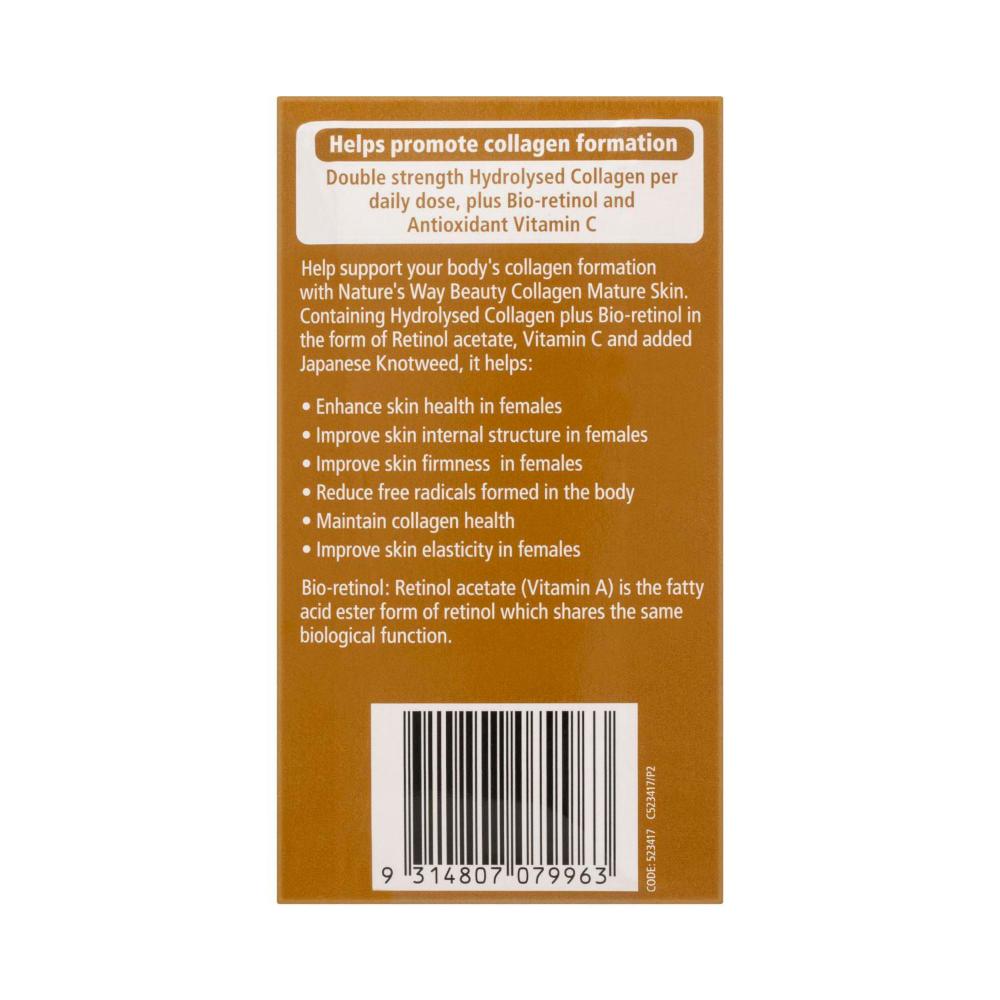 Nature's Way Beauty Collagen Mature Skin - 120 pack