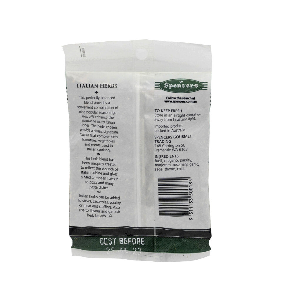 Spencers Italian Herbs - 20g