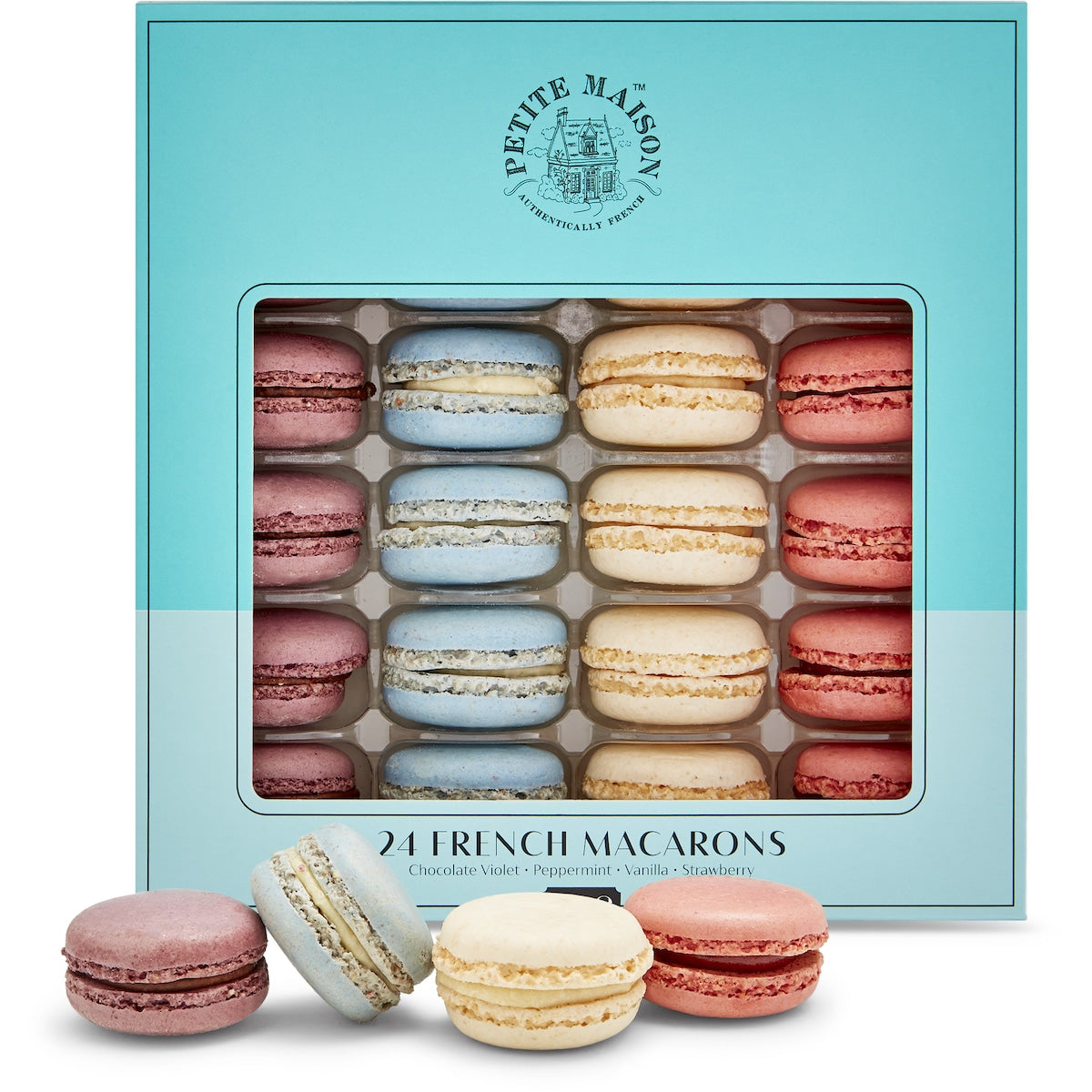 Petite Maison French Macarons 24 Pack