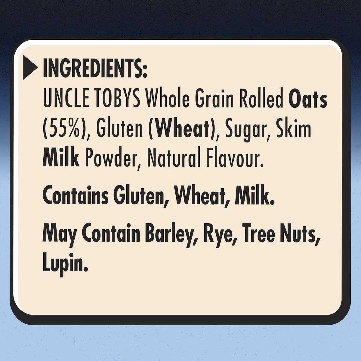 Uncle Tobys Big Bowl Quick Oats Protein Vanilla Porridge 368g X 8 Pack