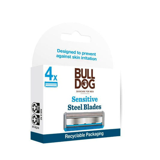 Bulldog Razor Blade Refills Sensitive - 4 pack