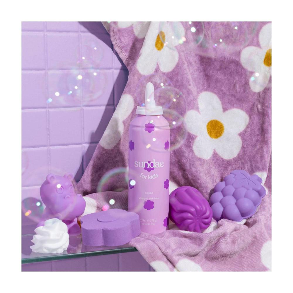 Sundae For Kids Whipped Shower Foam Grape - 229mL