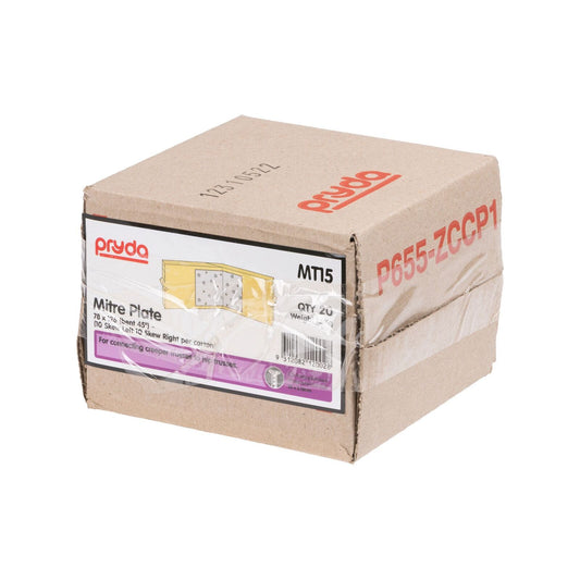 Pryda Mitre Plate - 78 x 126mm
