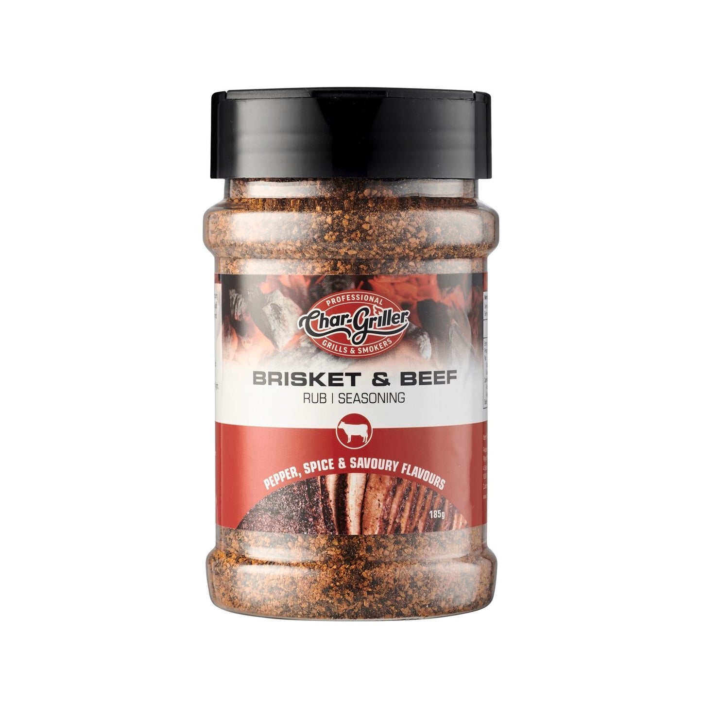 Char-Griller BBQ Rub - 185g - Brisket & Beef