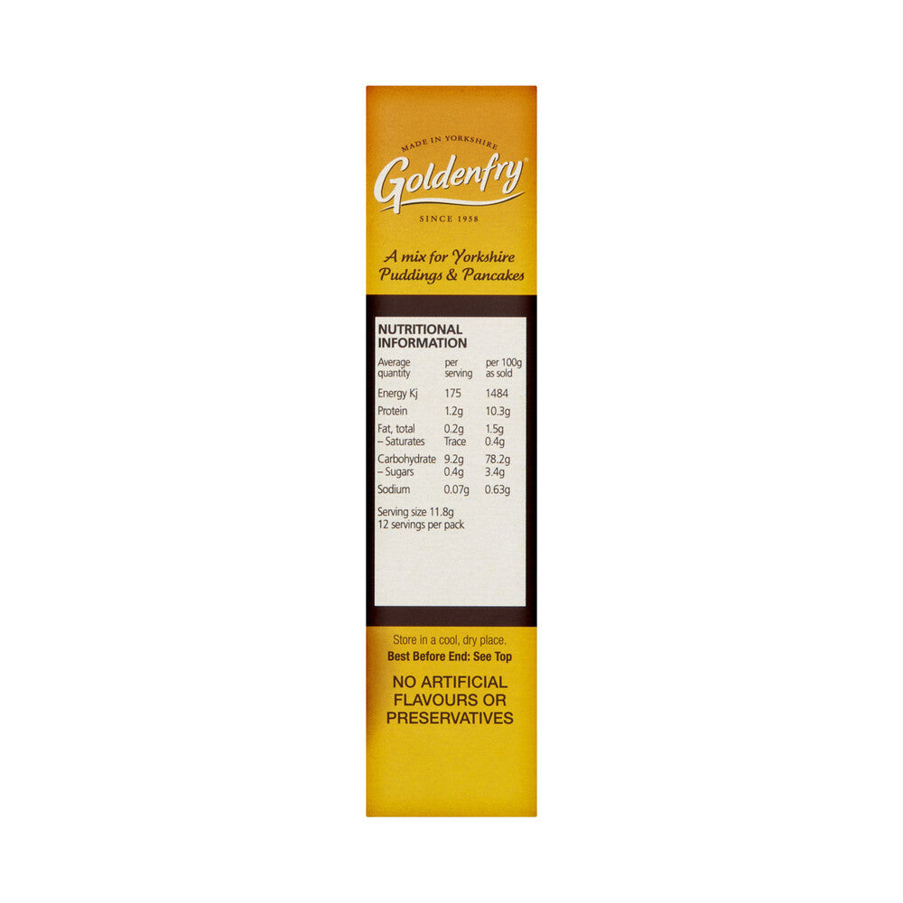 Golden Fry Yorkshire Pudding Mix & Pancakes - 142g