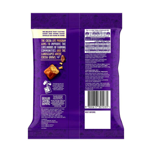 Cadbury Twirl Caramilk Chocolate Bites - 130g