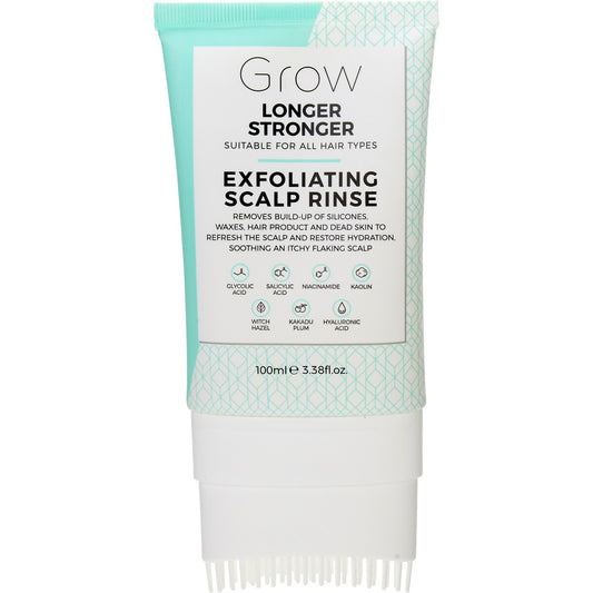 Grow Longer Stronger Exfoliating Scalp Rinse 100ml