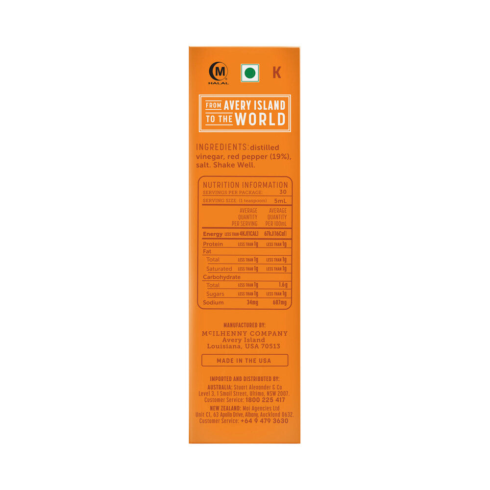 McIlhenny Co Tabasco Pepper Sauce - 150mL