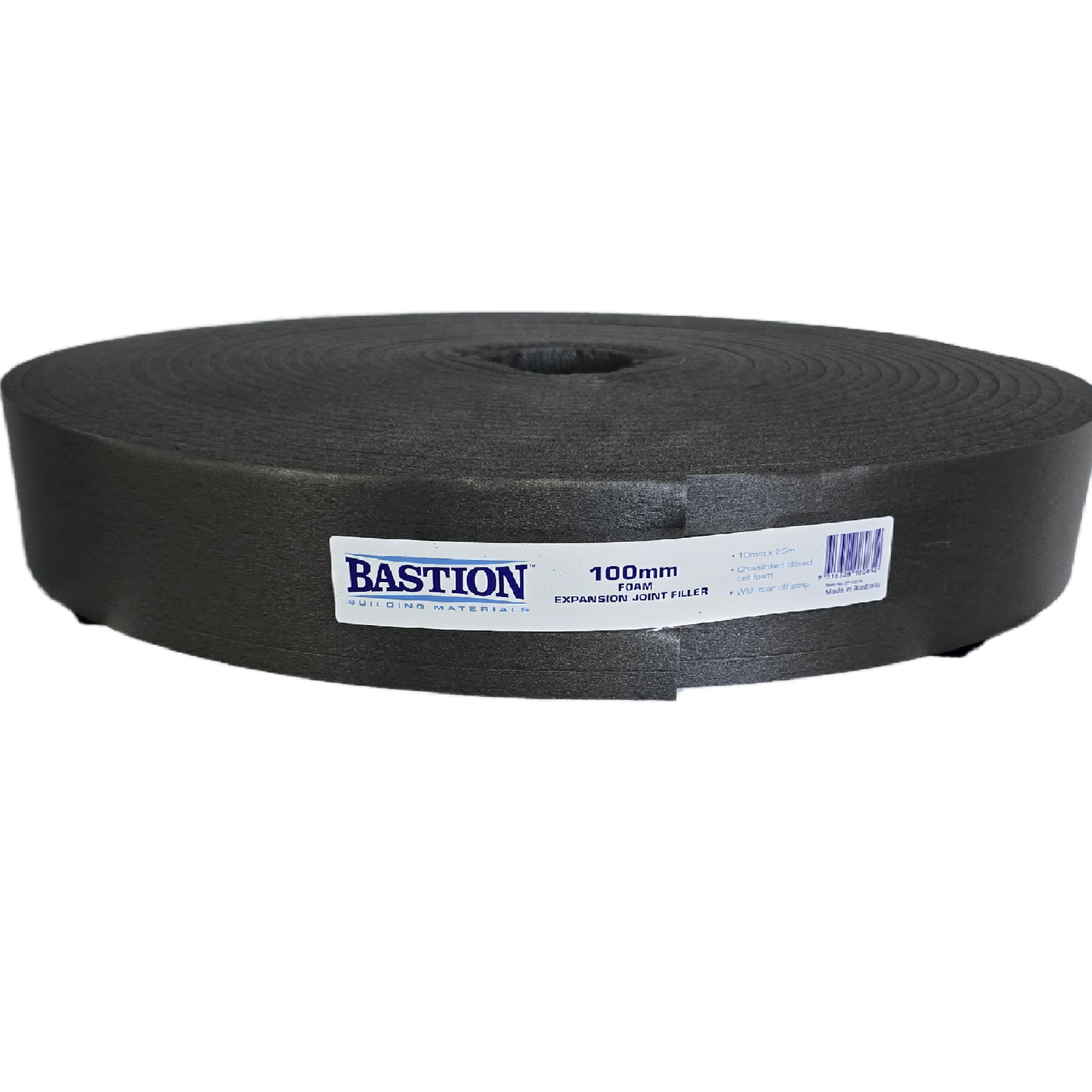 Bastion Expansion Joint Foam - 100mm x 10mm x 25m - Black