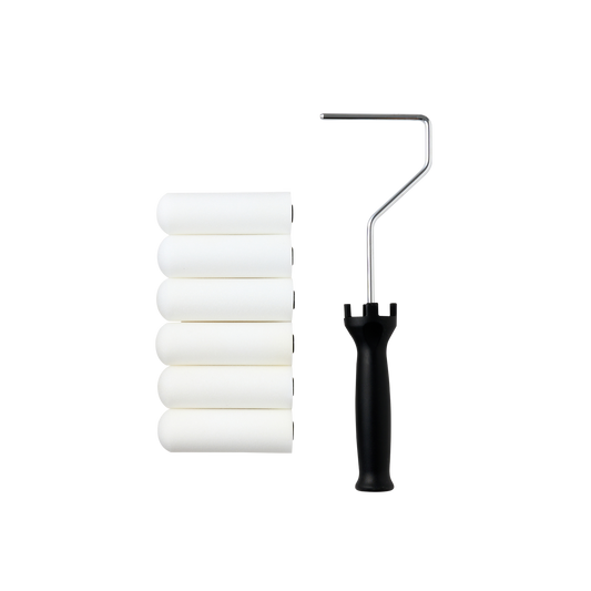 Prorenovator Mini Roller Foam Set - 100mm - 9mm - 7 Pack