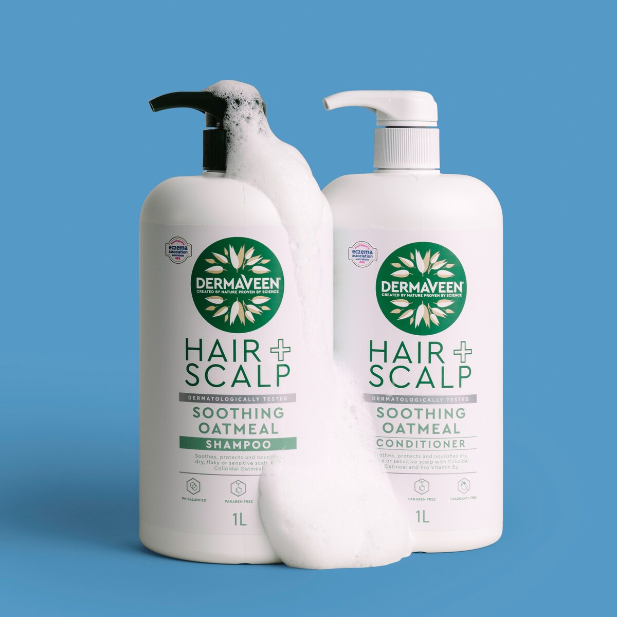 Dermaveen Soothing Oatmeal Shampoo 1L