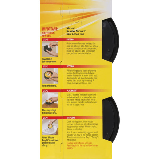 Mortein No View No Touch Mouse Cather 2 pack