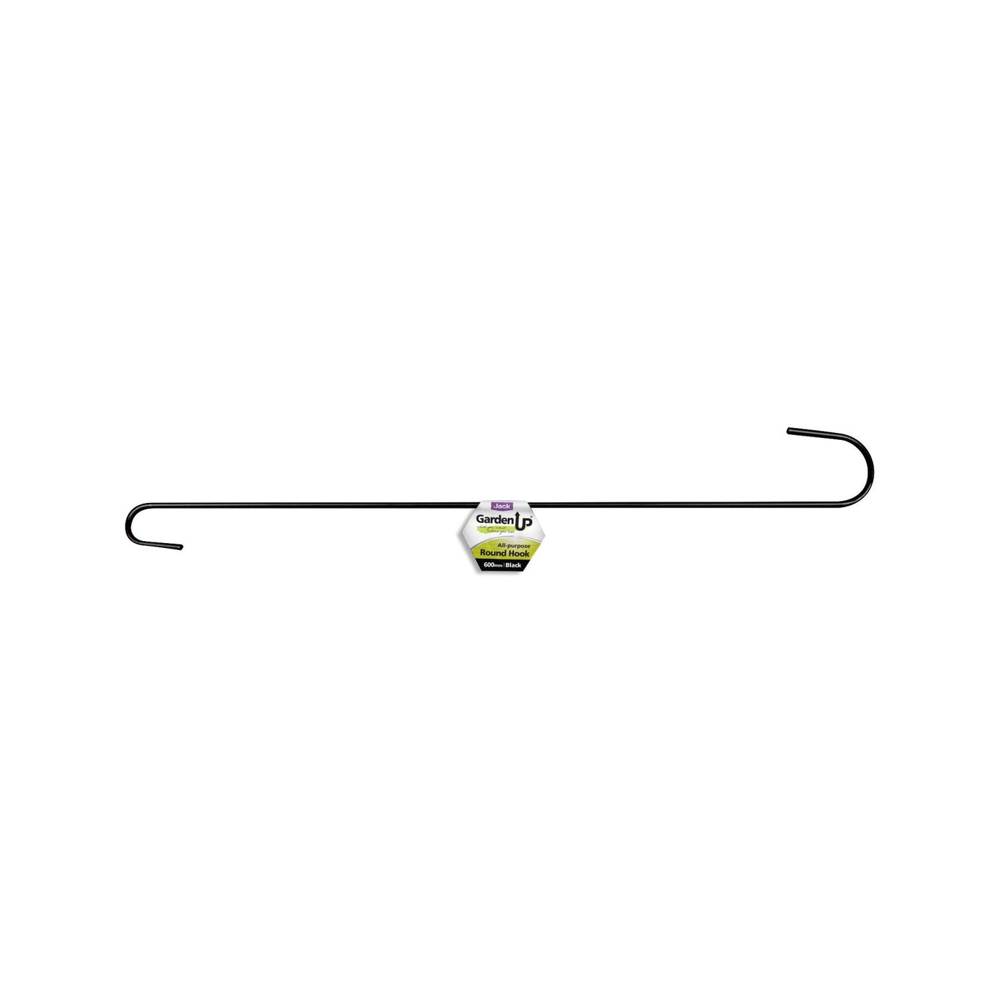 Jack Hanging Basket Hook - 600mm - Black