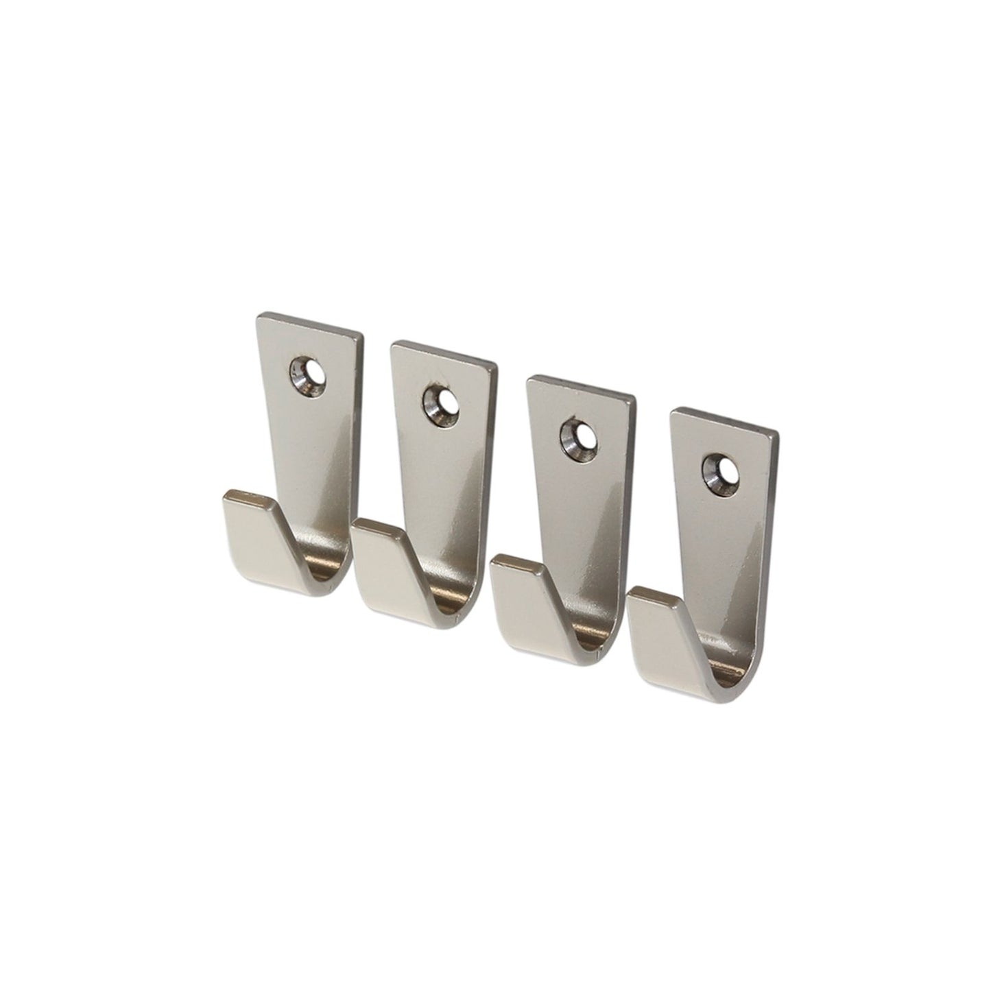 Pinnacle Satin Nickel Hanging Hooks - 50mm - 4 Pack
