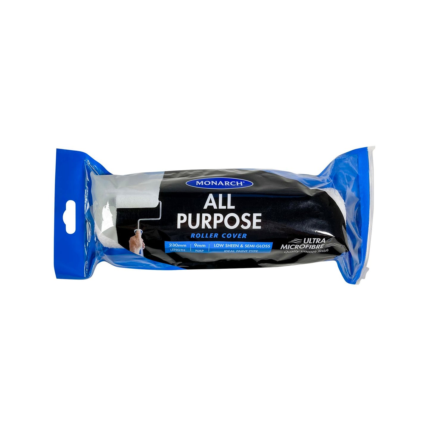Monarch Ultra Microfibre Roller Cover - 230mm - 9mm