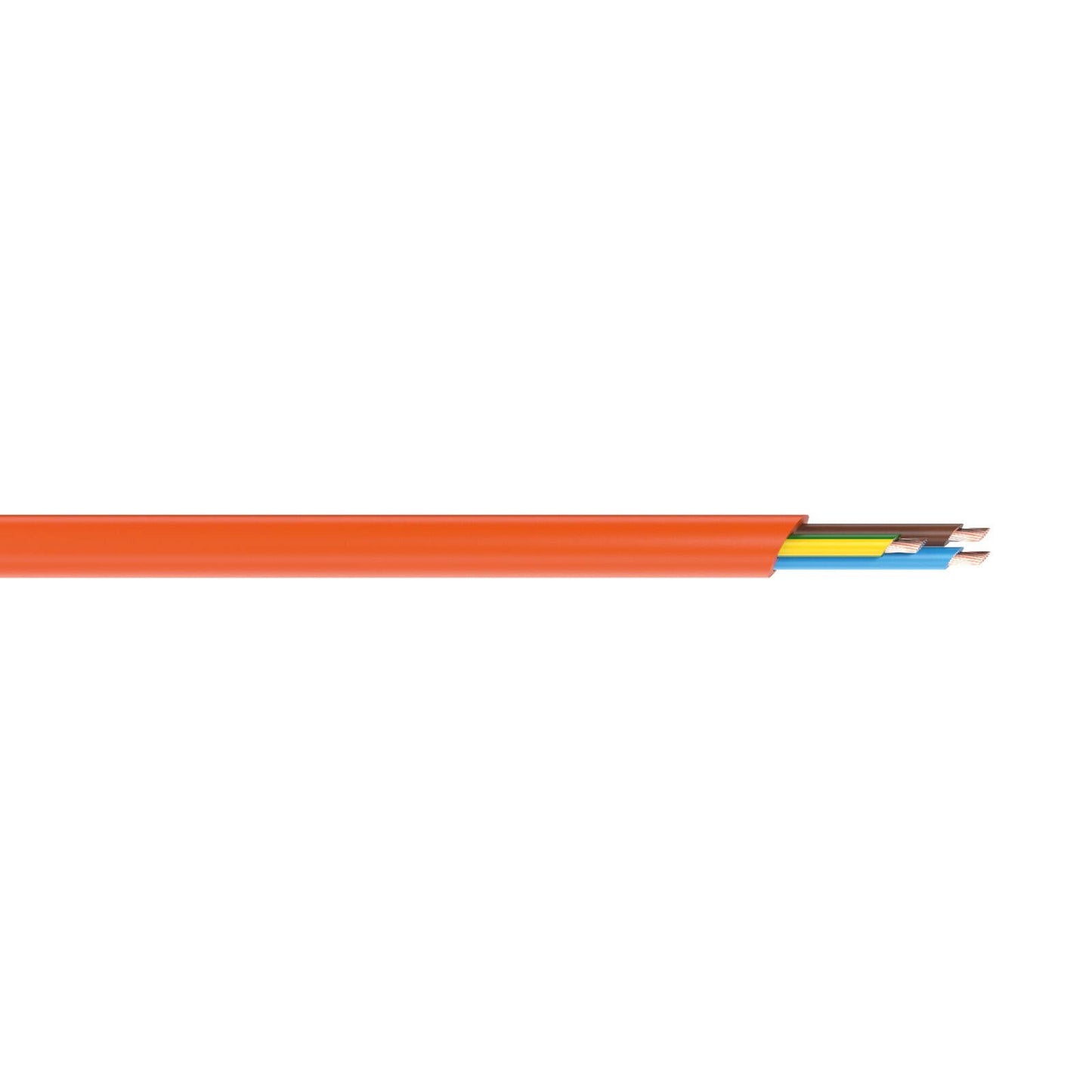 Deta Flexible Cable - 5m - 1.5mm - 3 Core - Orange