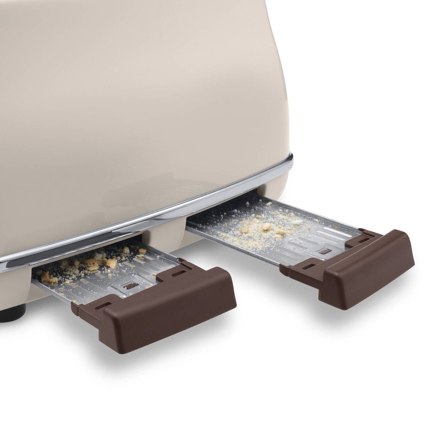 Delonghi Icona Vintage 4 Slice Toaster - 325mm - Beige
