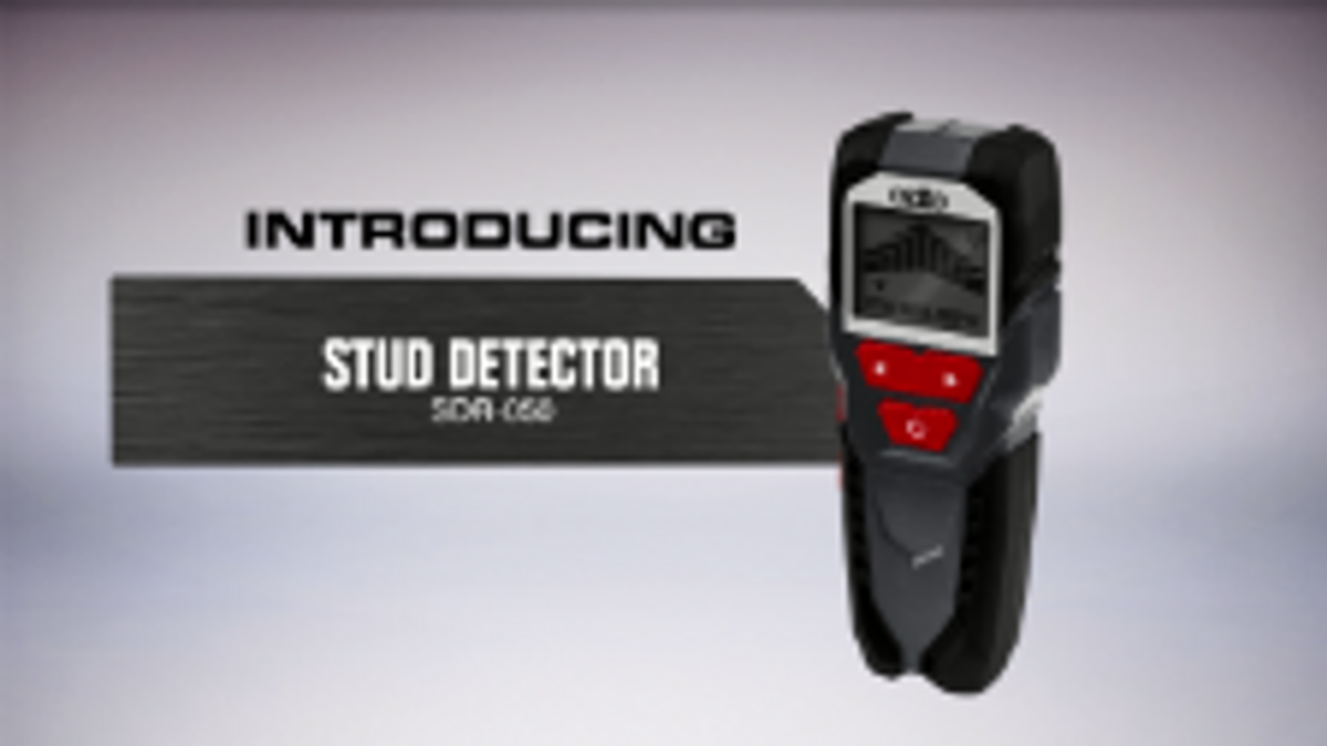 Ozito Stud Detector - 50mm Plastic - Edge Finding - Digital Display