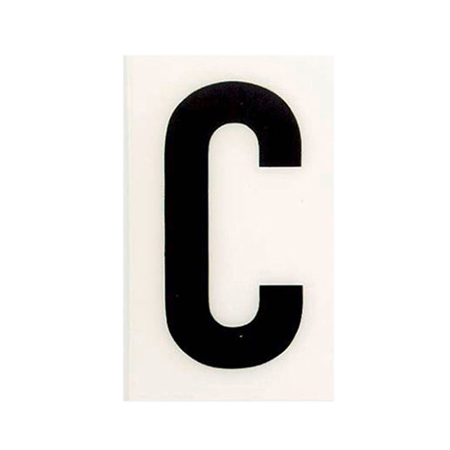 Sandleford Self Adhesive House Letter C - 60mm - White