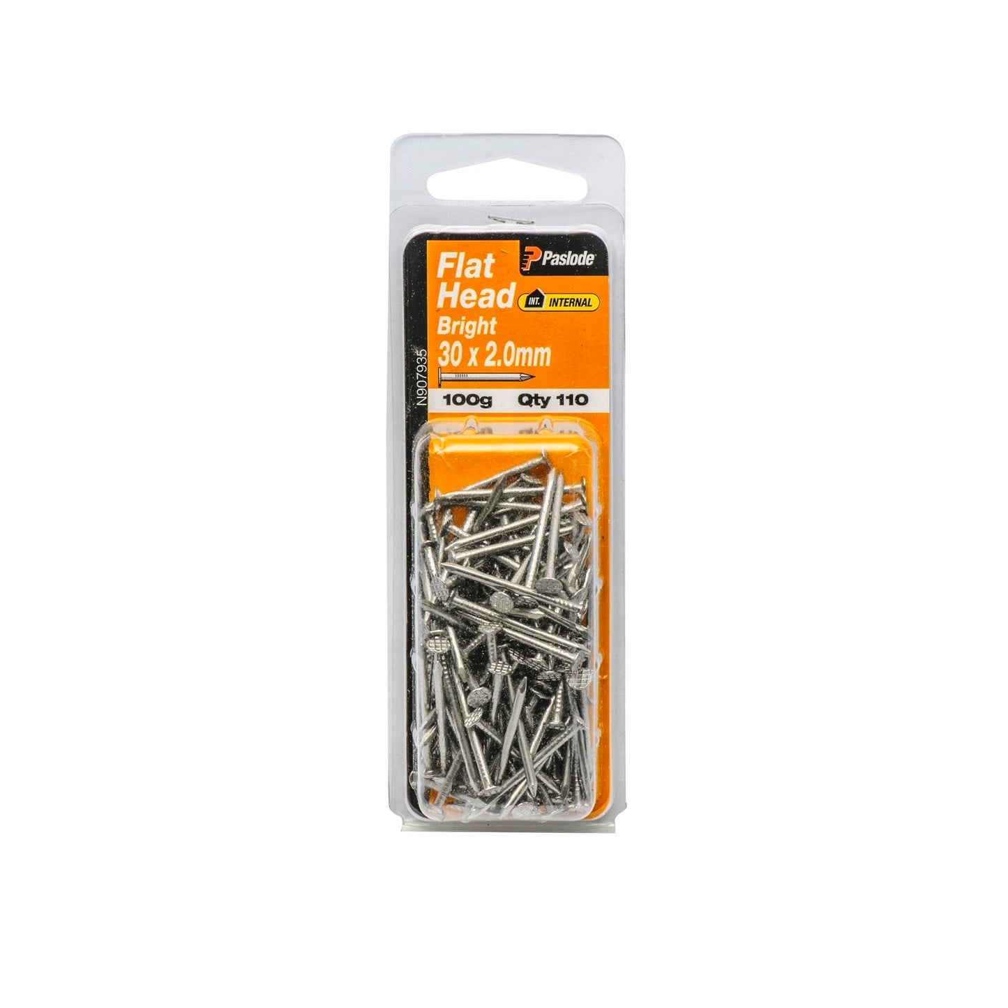 Paslode Flat Head Nails - 30mm - 110 Pack