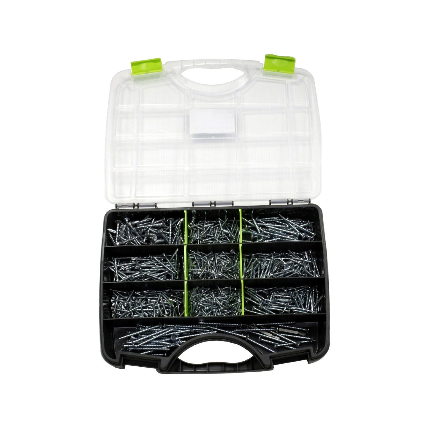 Syneco Chipboard Screw Set - 900 Piece - 308 x 240 x 50mm