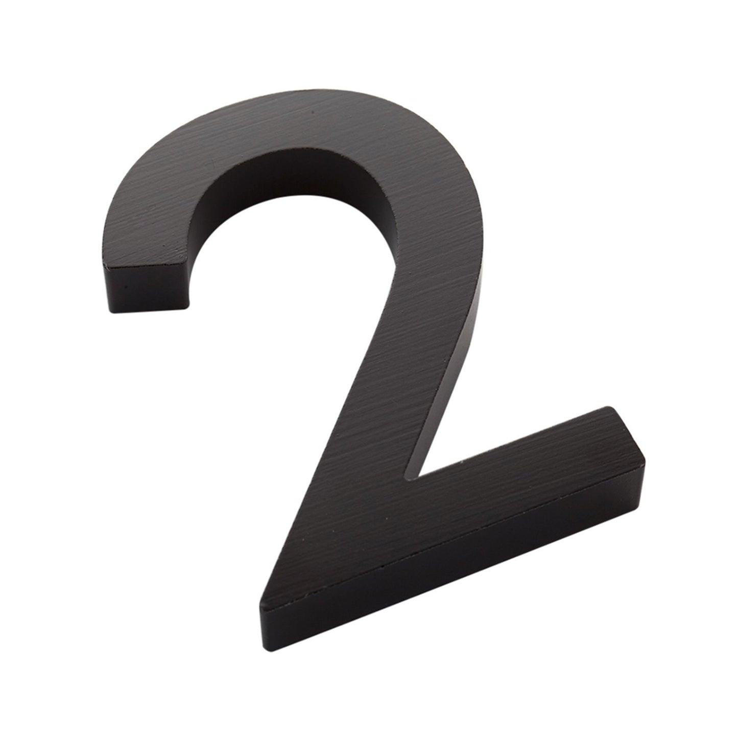 Sandleford House Number 2 - 100mm - Black