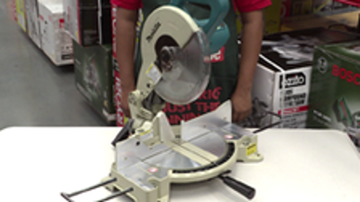 Makita 255mm Compound Mitre Saw LS1040 - Plastic Metal - Precision Cutting