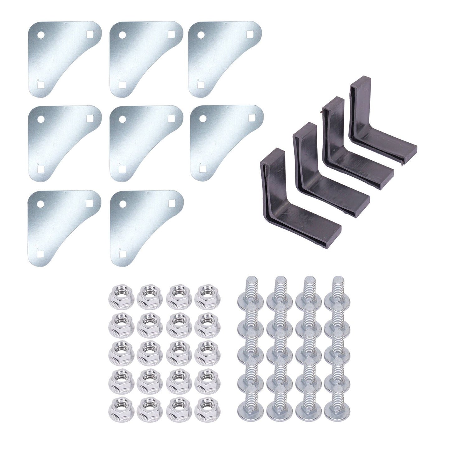 Metal Mate Galvanised Slotted Angle Starter Pack - 100mm
