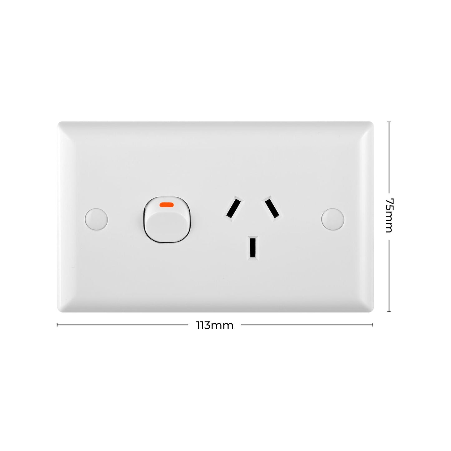 Deta Solid Plate Single Power Point