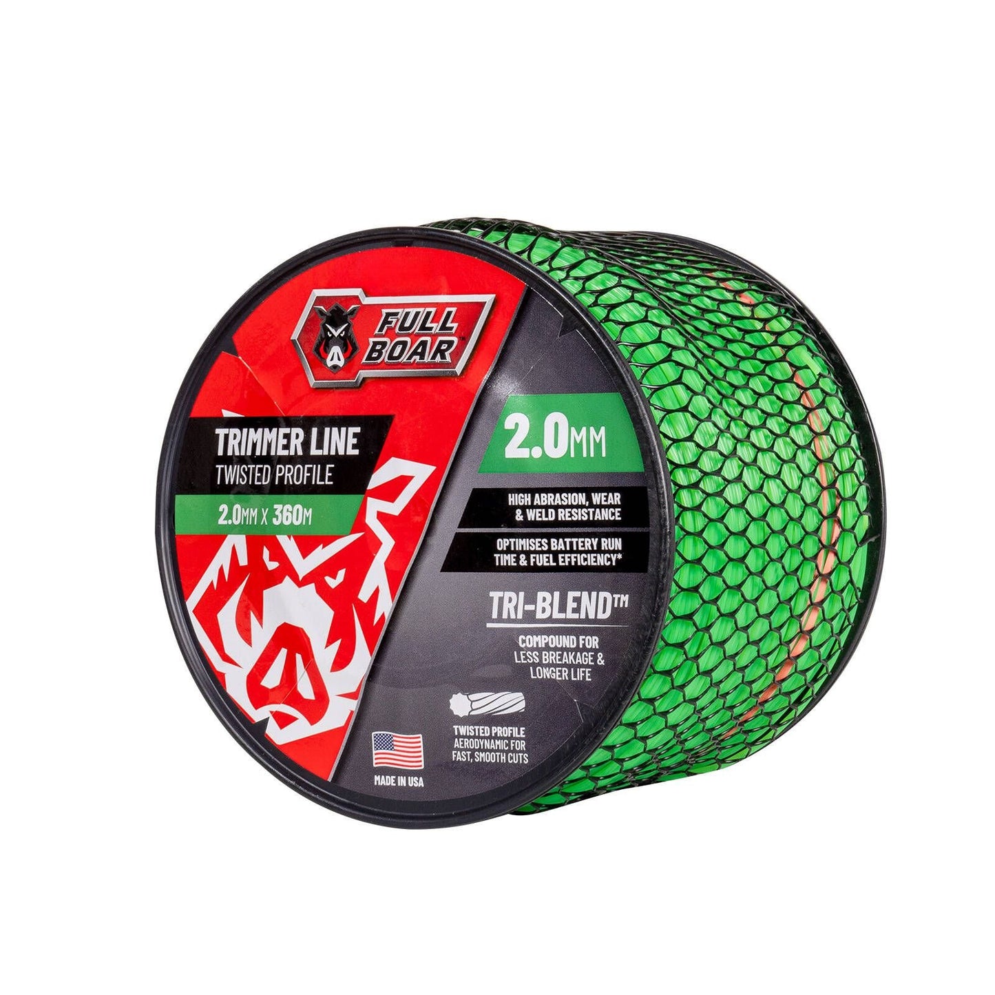 Full Boar Trimmer Line - 2.0mm x 360m