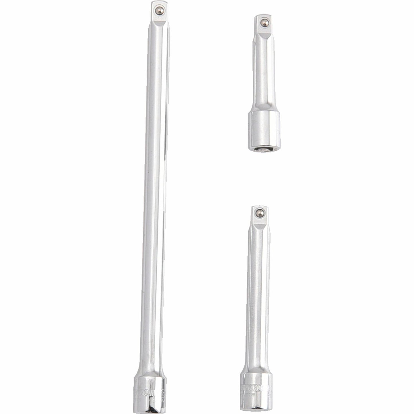 Kincrome 3 Piece Extension Bar Set - 1/4 Drive