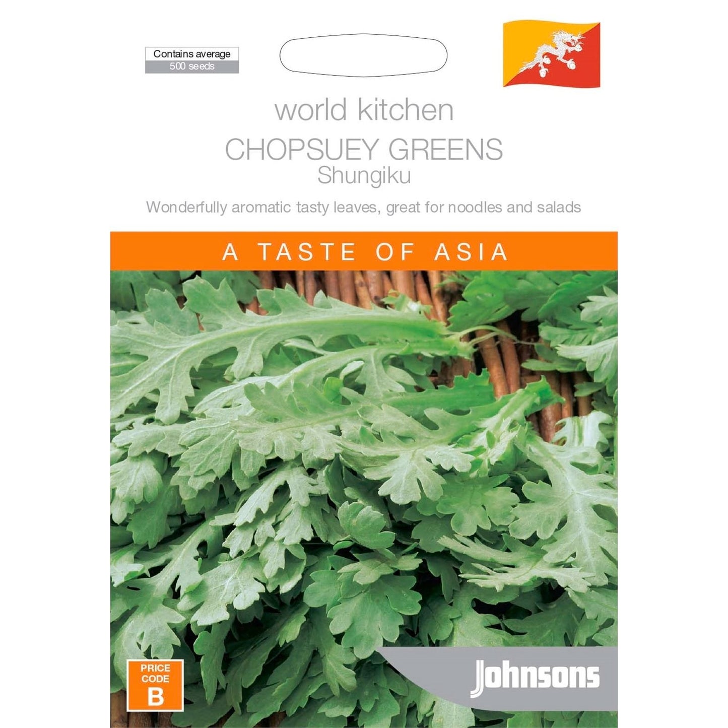Johnsons World Kitchen Chopsuey Greens - 95mm
